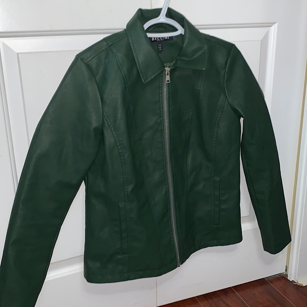 Baccini Faux Leather Jacket (almost new)